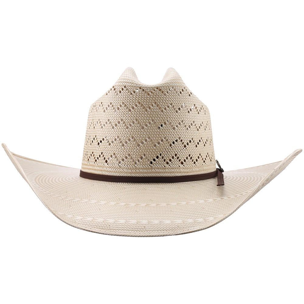 Ariat 20X Zig Zag TwoTone Straw Cowboy Hat