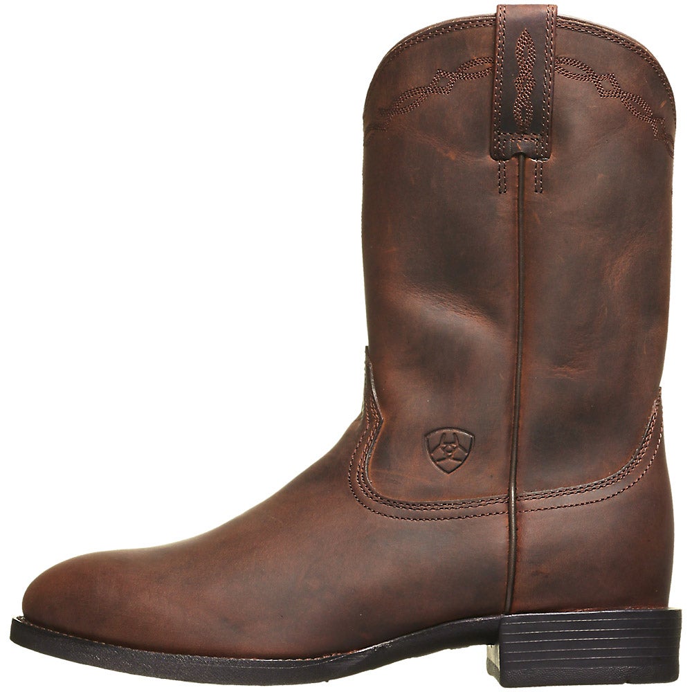 ariat heritage roper boots