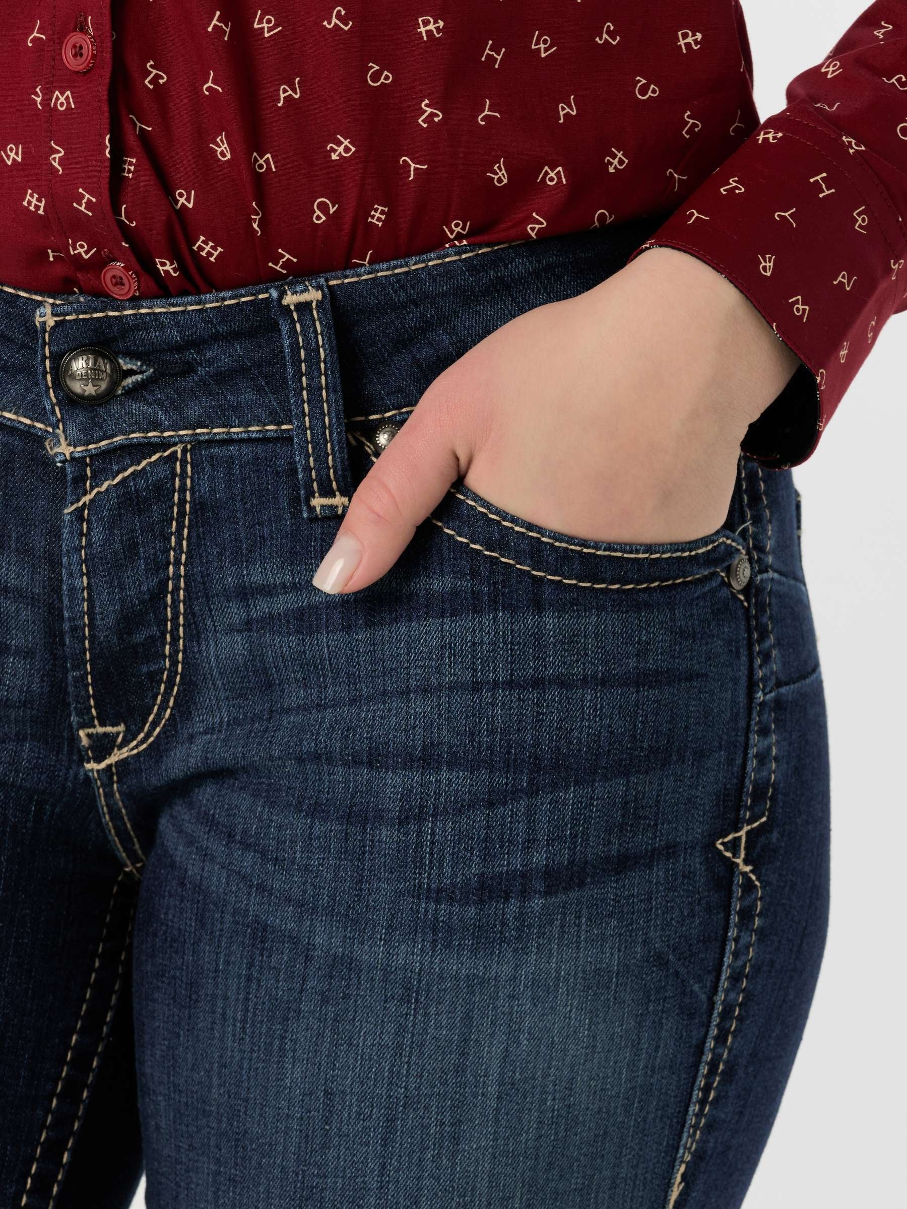 Ariat Women's REAL Denim Spitfire Riding Jeans