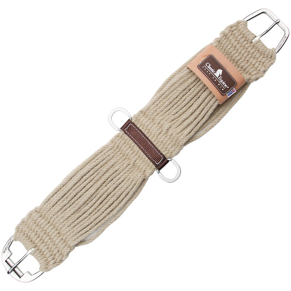Classic Equine 100 Mohair Straight Western Cinch