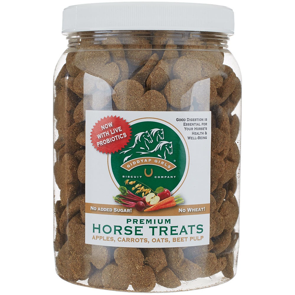Giddyap Girls Premium Horse Treats w/ Probiotics