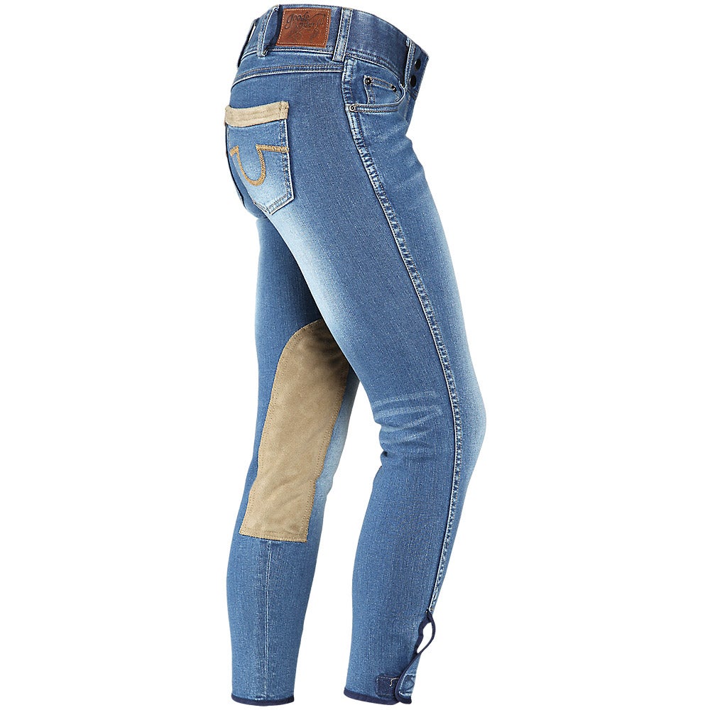 Goode Rider Kneepatch Rider Denim Jeans Breeches