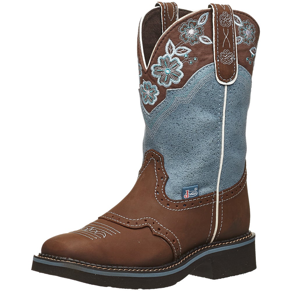 cowboy boots flowers