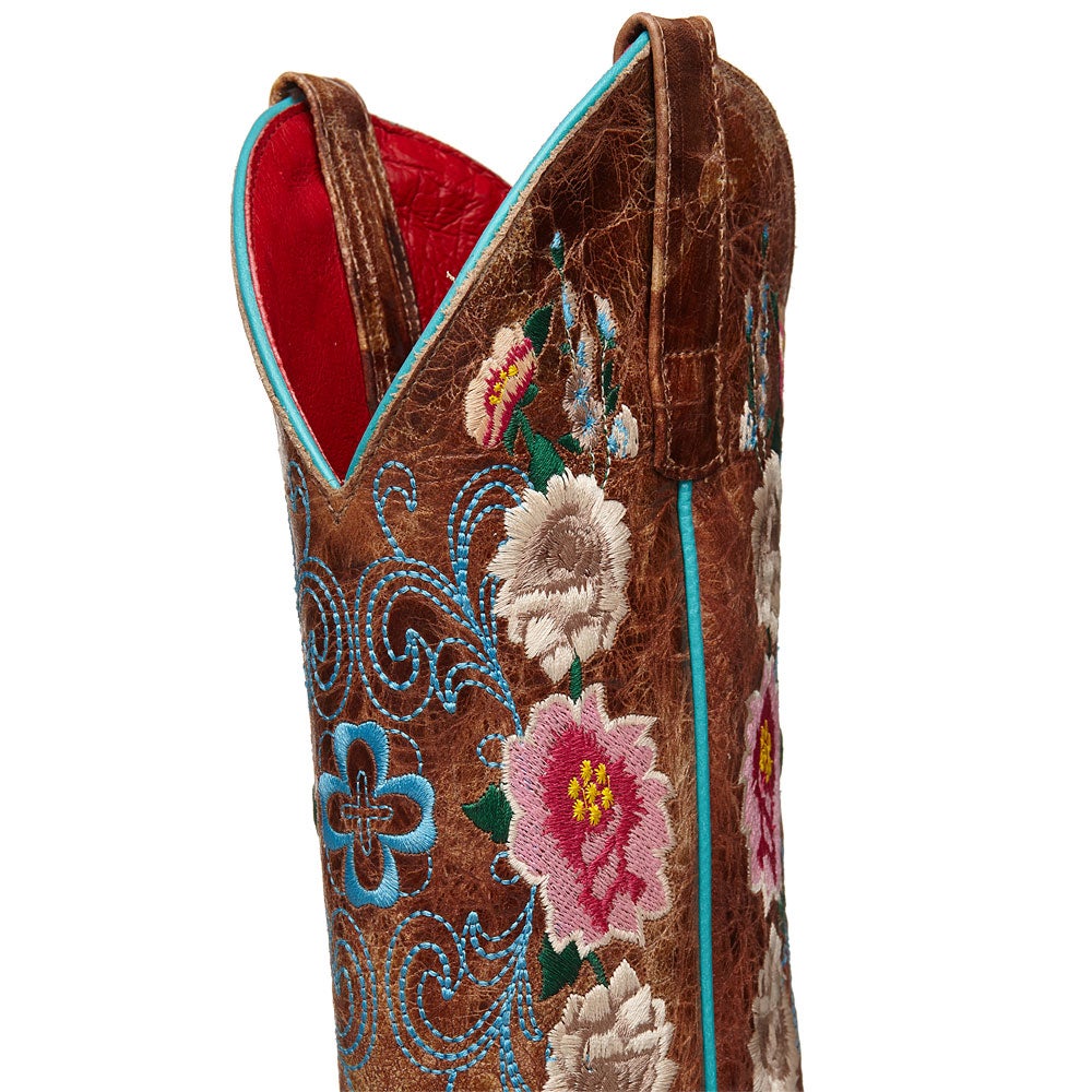 Macie Bean Women's Rose Garden Cowboy Boots