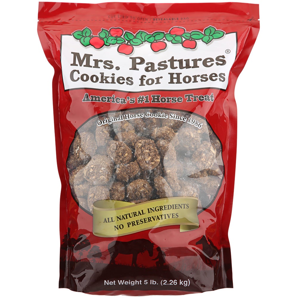 Mrs. Pastures Cookies Horse Treats 5lb Refill Bag