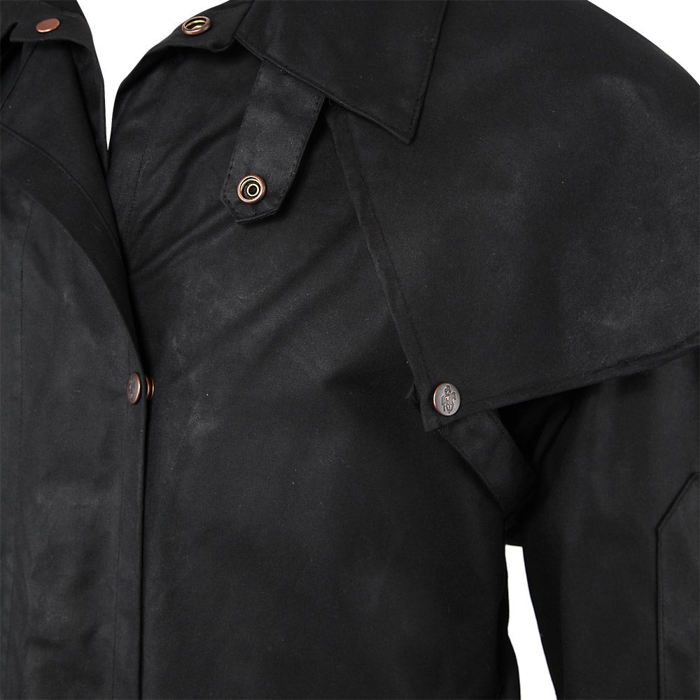 Outback Trading Co Low Rider Long Oilskin Duster Jacket