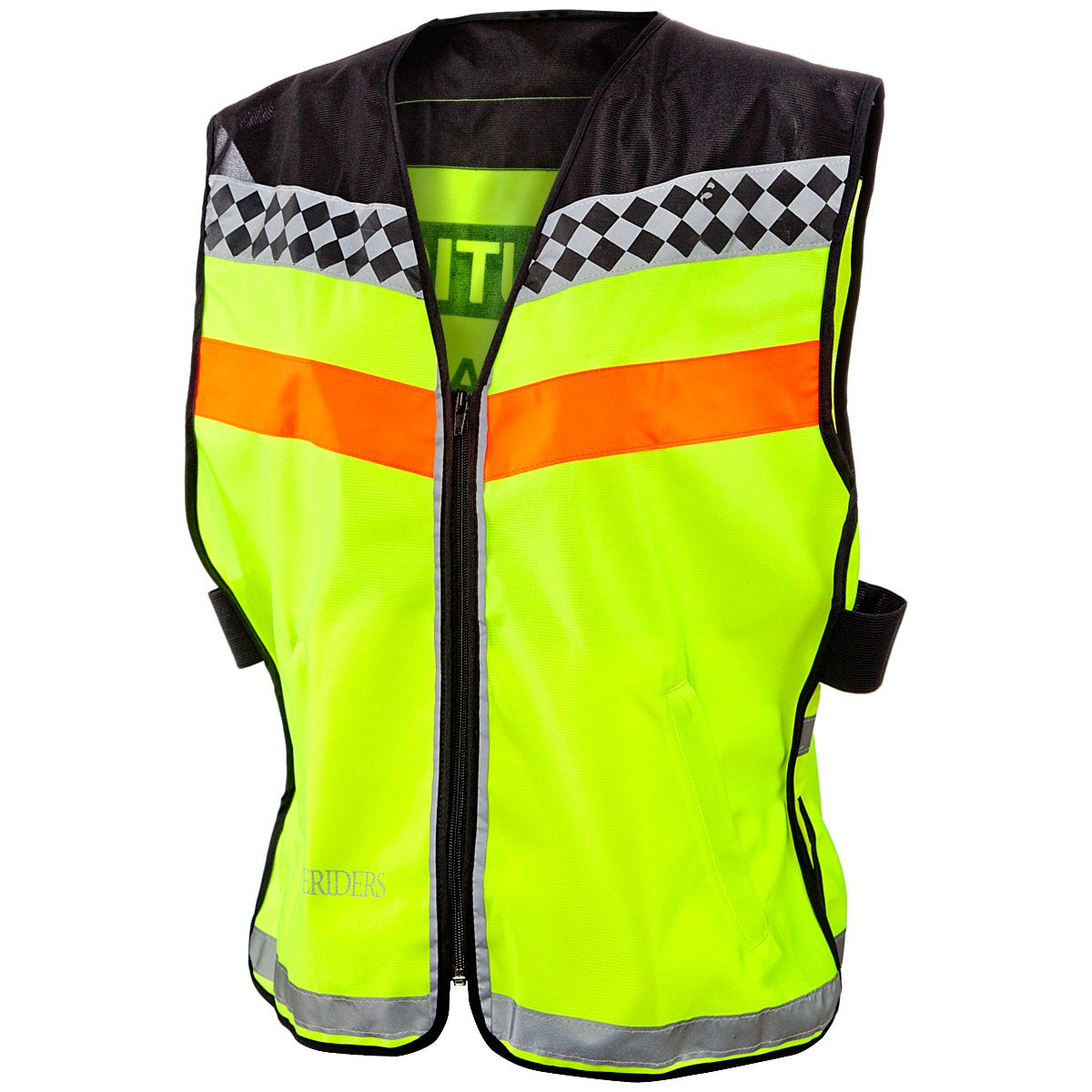 Safe Riders Gear Reflective Safety Caution Vest