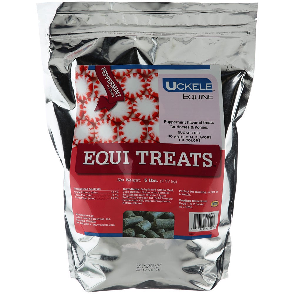 Uckele Sugar Free Equi Horse Treats Peppermint 5 lb