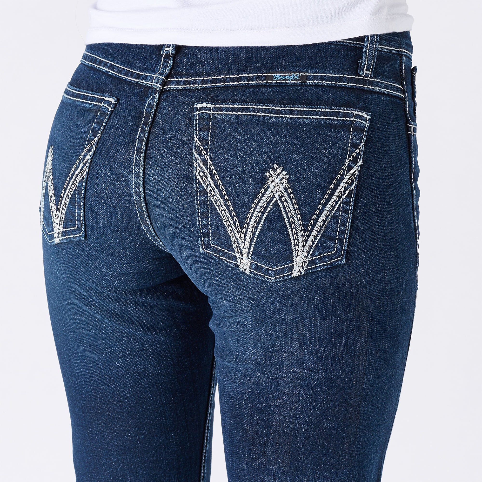 womens red wrangler jeans