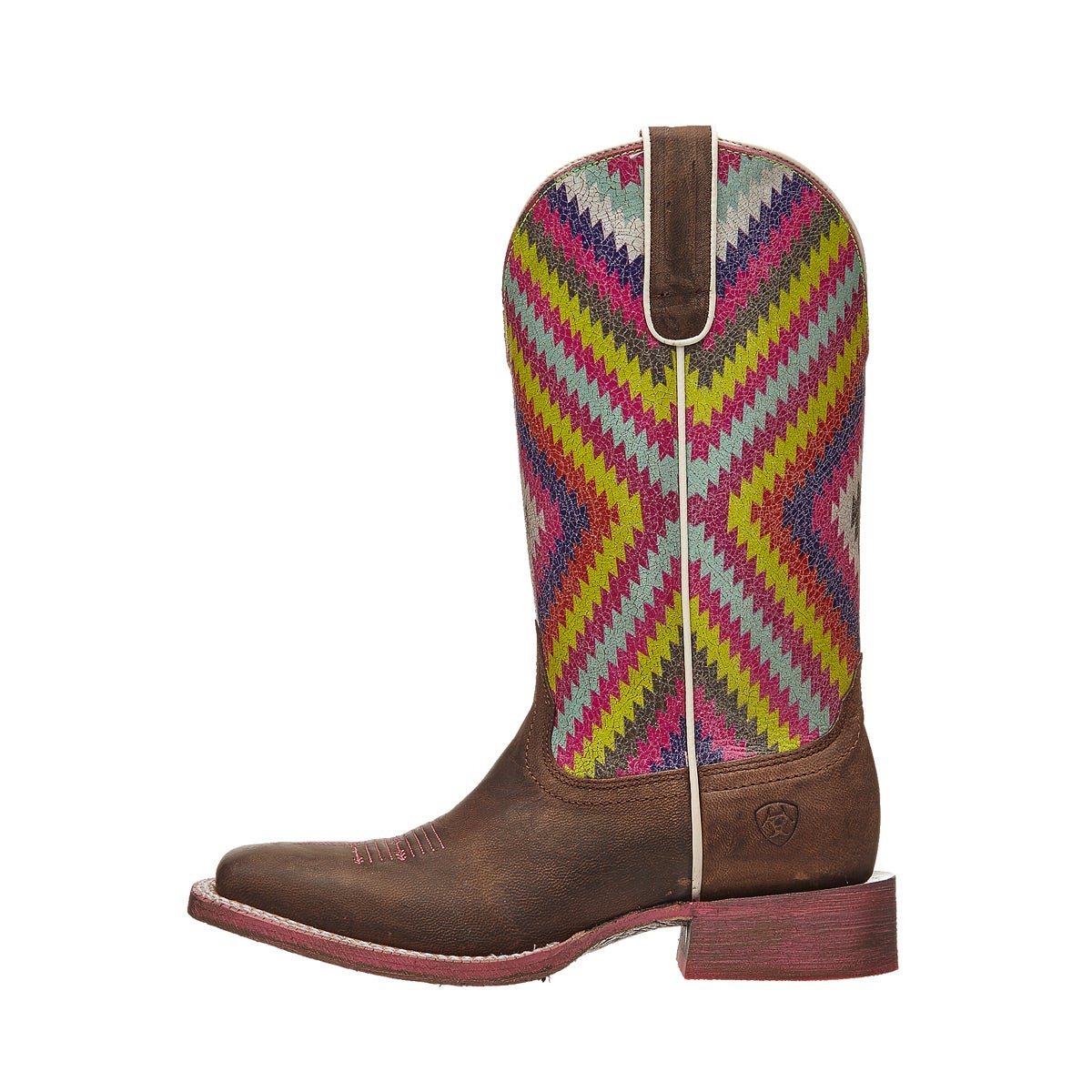 Ariat Women's Circuit Savanna Aztec Print Cowboy Boots 360° View