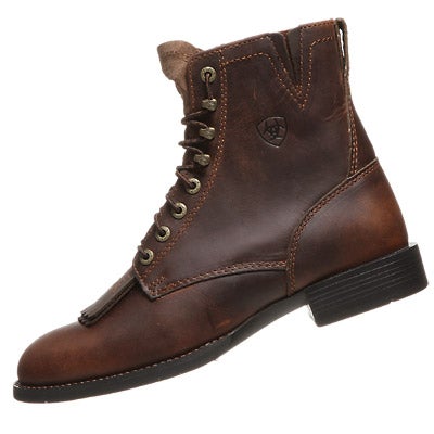 ariat boot laces brown
