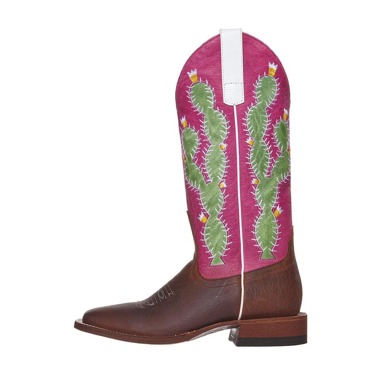Macie Bean "Prickled Pink" Cactus Women's Cowboy Boots 360° View