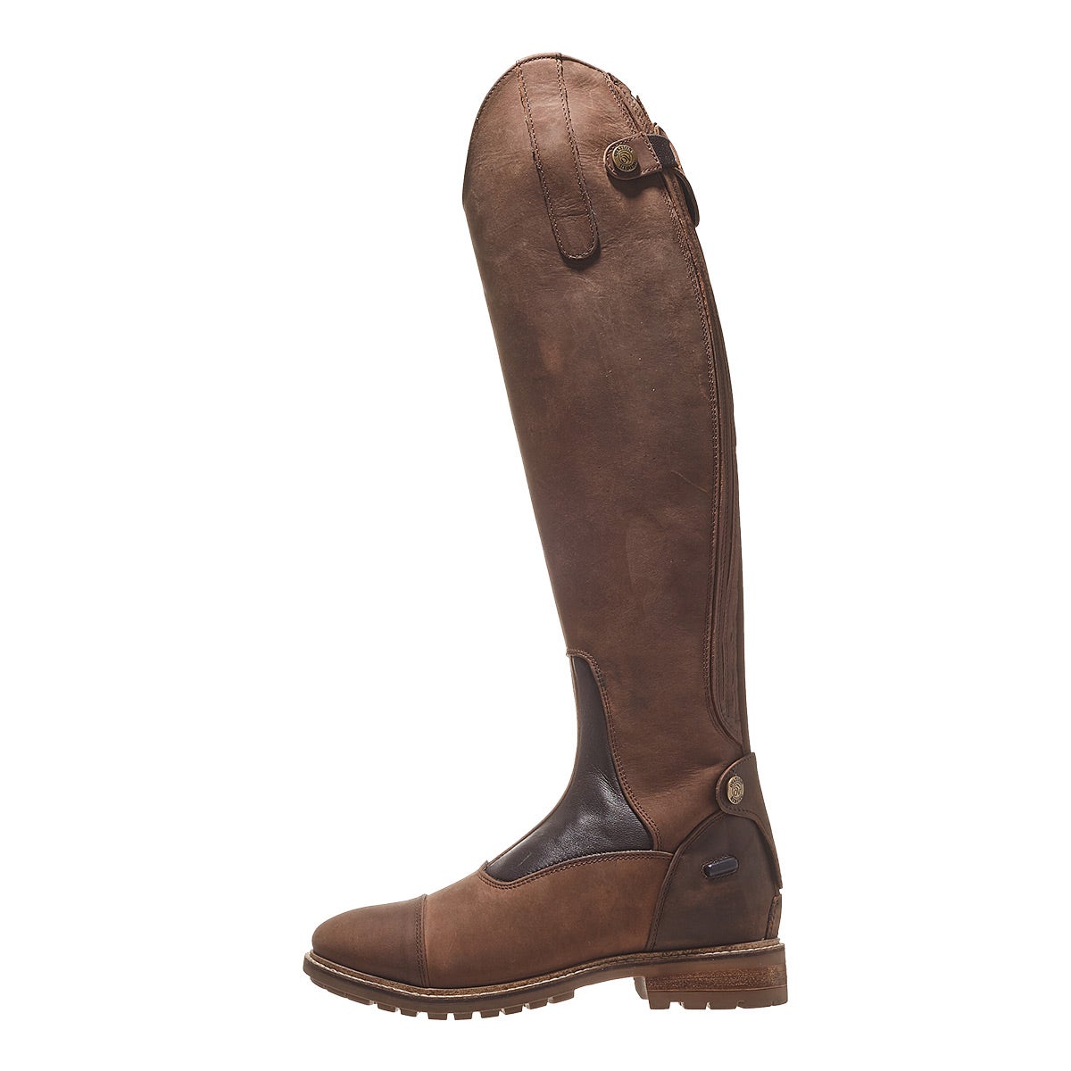 Ovation Coventry Tall Rider Boots - Brown 360° View - Riding Warehouse