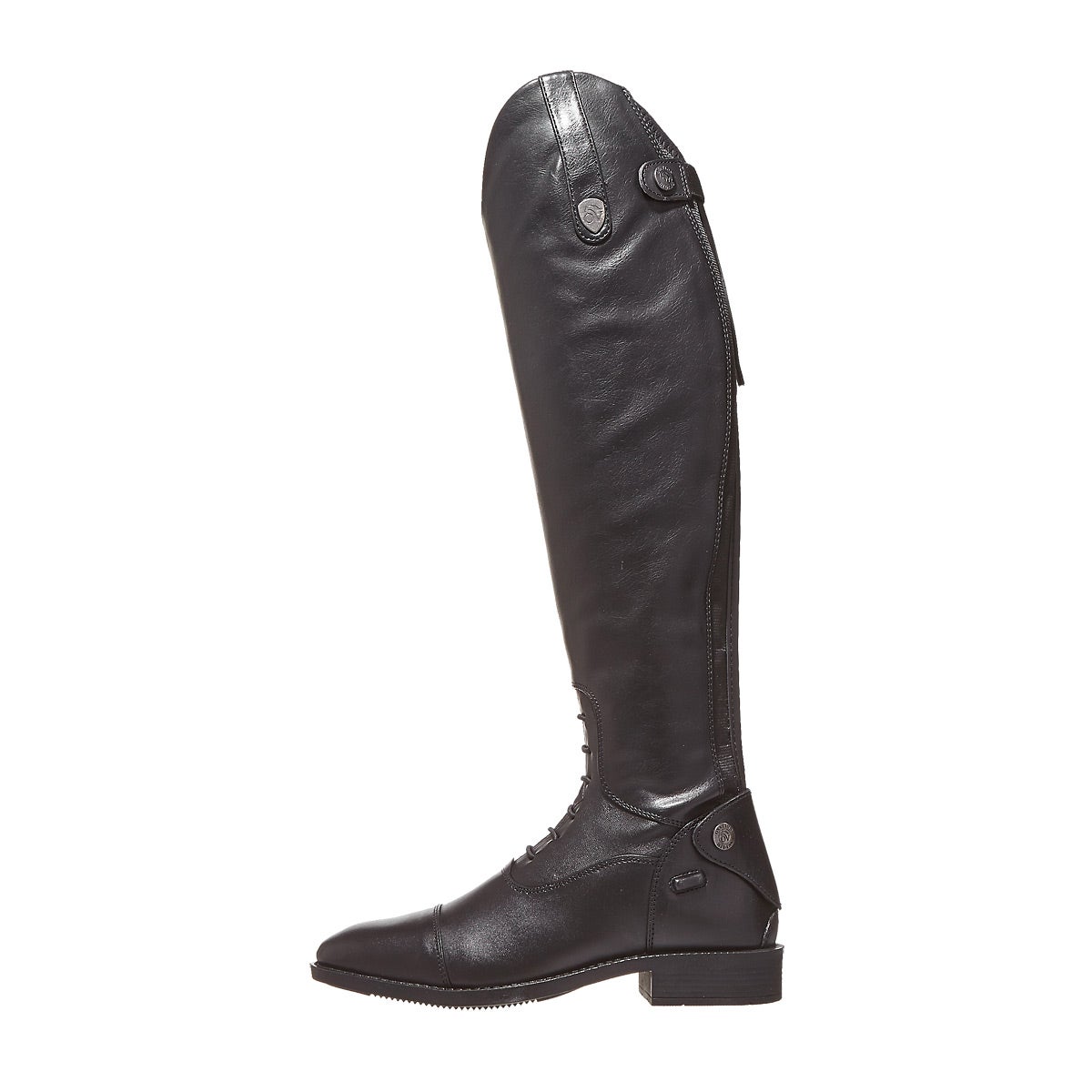 Ovation Women's Sofia Tall Field Boot-Black 360° View - Riding Warehouse