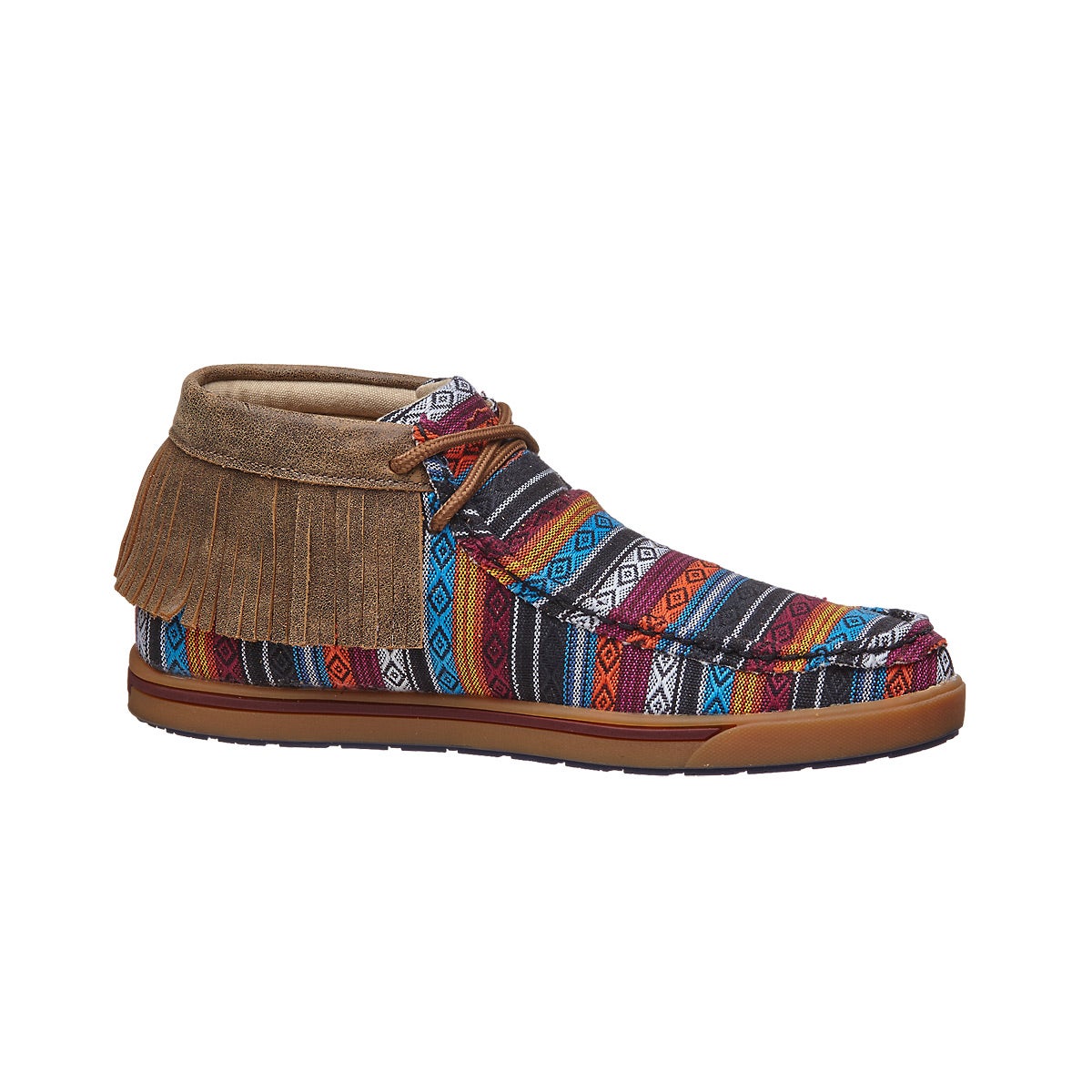 twisted x fringe mocs