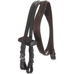 Rubber Reins quality synthetic leather rubber reins with ho Collegiate Syntovia 