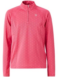 Ariat Girls' Sunstopper 2.0 1/4 Zip Baselayer Top