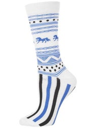 CoolMax Running Horses Crew Socks