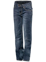 Cowgirl Tuff Girl's Youth Don't Fence Me In Jeans