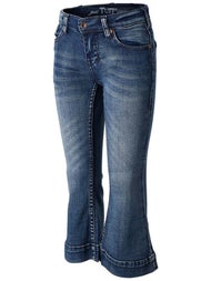 Cowgirl Tuff Youth Just Tuff Trouser Jeans-Medium