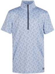 Kerrits Kids' Aire Ice Fil Short Sleeve Shirt - Print