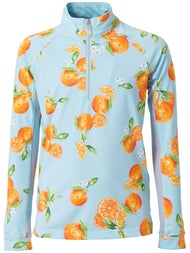 Kastel Kid's UPF 1/4 Zip Long Sleeve Shirt