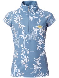 Kastel Kid's UPF 1/4 Zip Short Sleeve Shirt