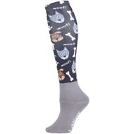 LeMieux Adult Footsies Padded Knee High Autumnal Socks