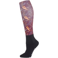 LeMieux Adult Footsies Padded Knee High Autumnal Socks