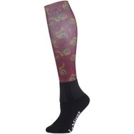LeMieux Adult Footsies Padded Knee High Autumnal Socks