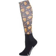 LeMieux Adult Footsies Padded Knee High Autumnal Socks