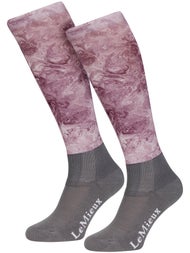 LeMieux Adult Glace Cushioned Tall Boot Knee High Socks