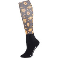 LeMieux Junior Footsies Padded Knee High Autumnal Socks