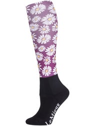 LeMieux Junior Footsie Knee High Tall Boot Socks