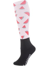 LeMieux Junior Footsies Padded Knee High Boot Socks