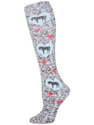 Royal Highness Manestreet USA Knee High Tall Boot Socks