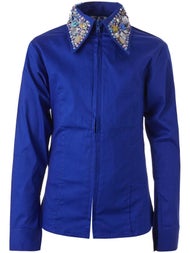Royal Highness Child Jewelled Collar Western Show Shirt
