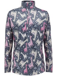 Royal Highness Child Mock Collar UV30 Zip Sun Shirt 