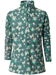 Royal Highness Child Mock Collar UV30 Zip Sun Shirt 