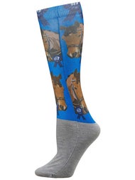 Royal Highness Sublimation Knee High Tall Boot Socks