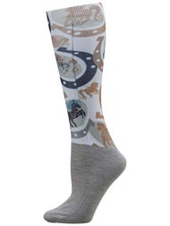 Royal Highness Sublimation Knee High Tall Boot Socks