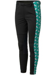 Royal Highness Girl's Knee Patch Riding Tights w/Trim