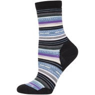 SmartWool Women's Everyday Margarita Striped Crew Socks