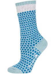 SmartWool Women's Everyday Popcorn Polka Dot Crew Socks