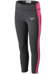 TuffRider Kid's Ventilated Knee Patch Schooling Tights