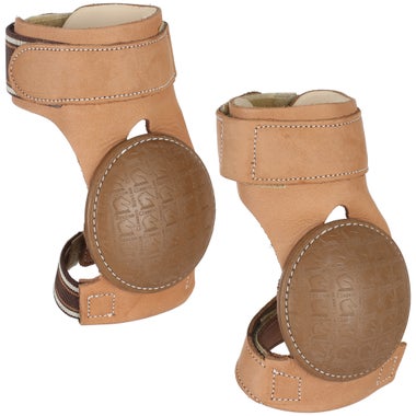 classic equine leather skid boots