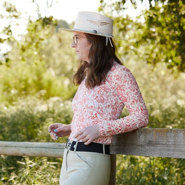 Equestrian Long Sleeve Riding Sun Shirts