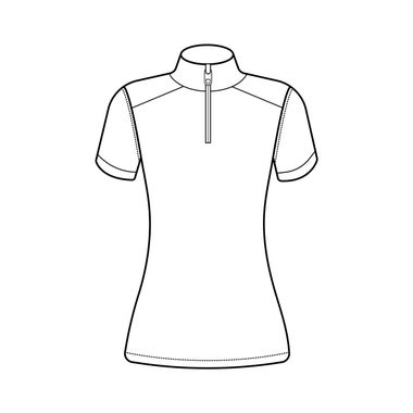 English Short Sleeve Equestrian Shirts