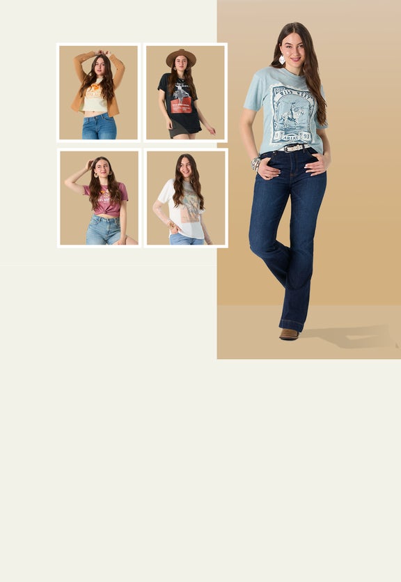 5 Ways to<br>Style a T-Shirt