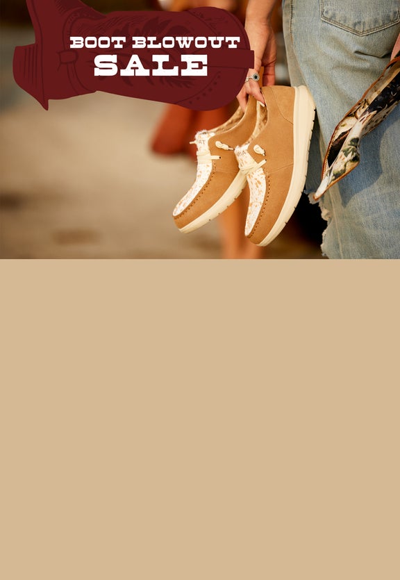 $20 OFF Boots, $10 OFF Shoes
